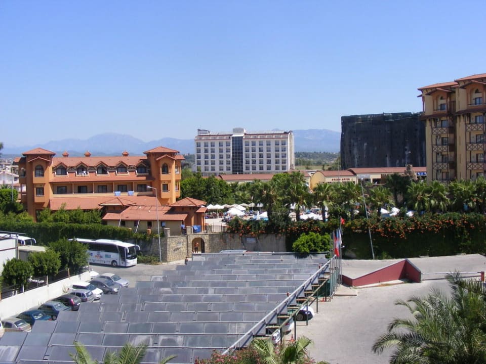 Ausblick vom Zimmer 3. Etage Seher Kumköy Star Resort & Spa