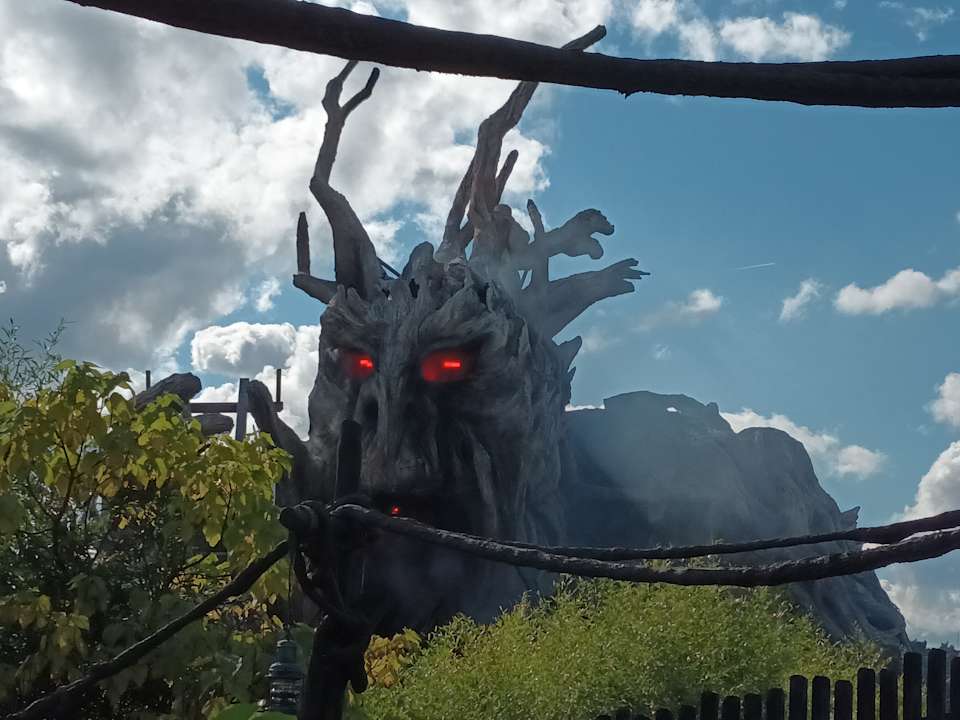 Ausblick Heide Park Abenteuerhotel