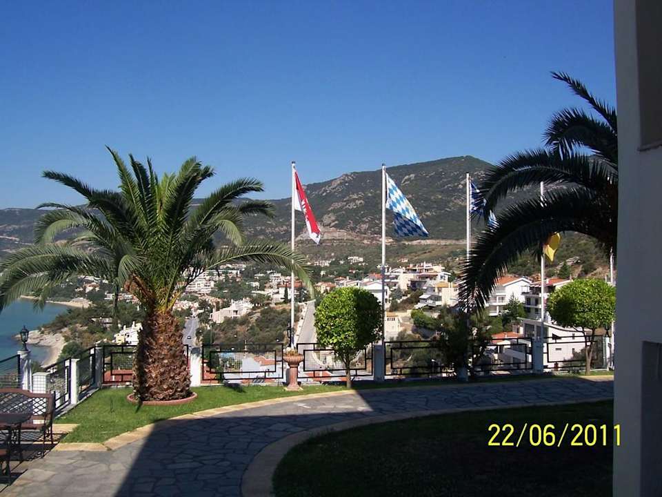 Blick vom Balkon Villa Stella Apartments