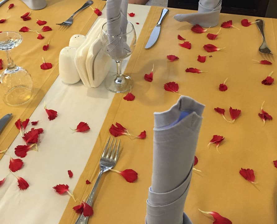 Schön gedeckter Tisch, Danke and Fevzi Chef Aydinbey Kings Palace & Spa