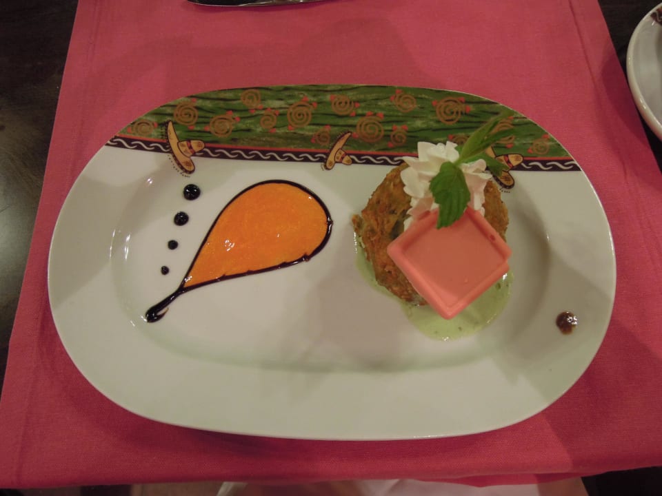 Nachspeise beim Mexikaner Sunis Evren Beach Resort Hotel & Spa