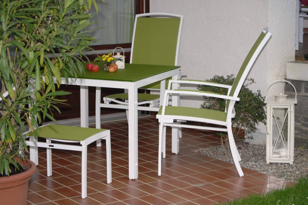 Terrasse vom Appartment Boutique-Hotel im Weingarten