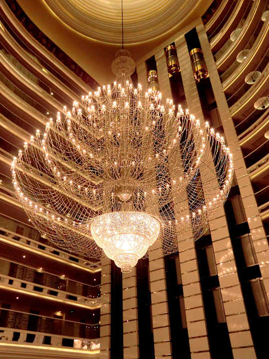 Kronleuchter Hotel Delphin Imperial