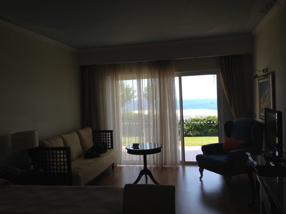 Blick vom Zimmer auf Terrasse Atrium Prestige Thalasso Spa Resort & Villas