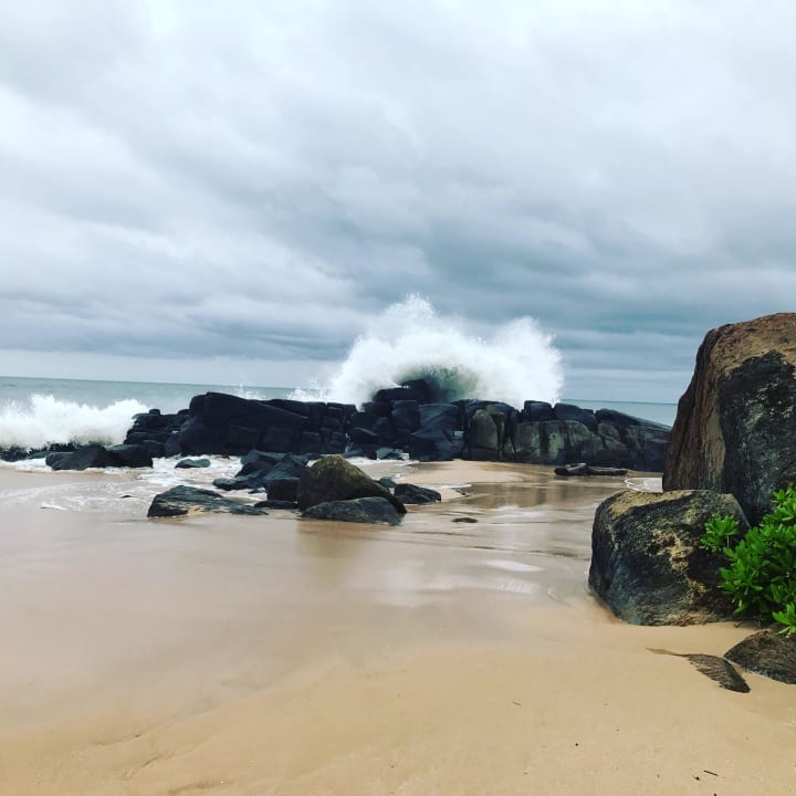 Bucht Shinagawa Beach