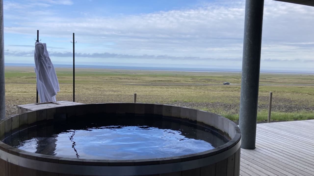 Ausblick Fosshotel Glacier Lagoon