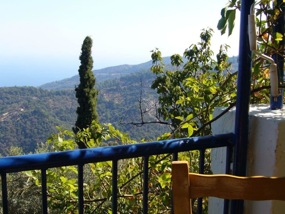 Toller Ausblick bei Vourliotes Hotel Saint Nicholas