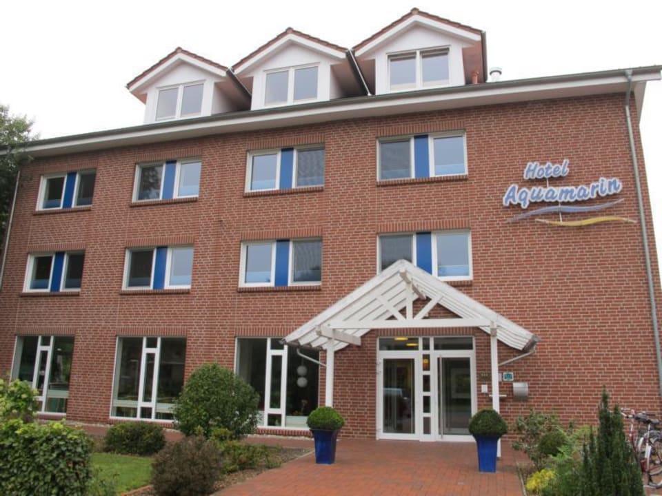 Haupteingang Hotel Aquamarin