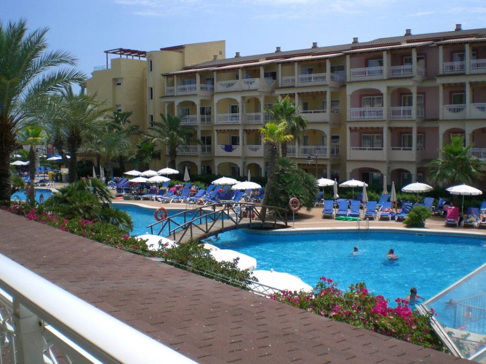 Aussicht vom Balkon Zafiro Bahia