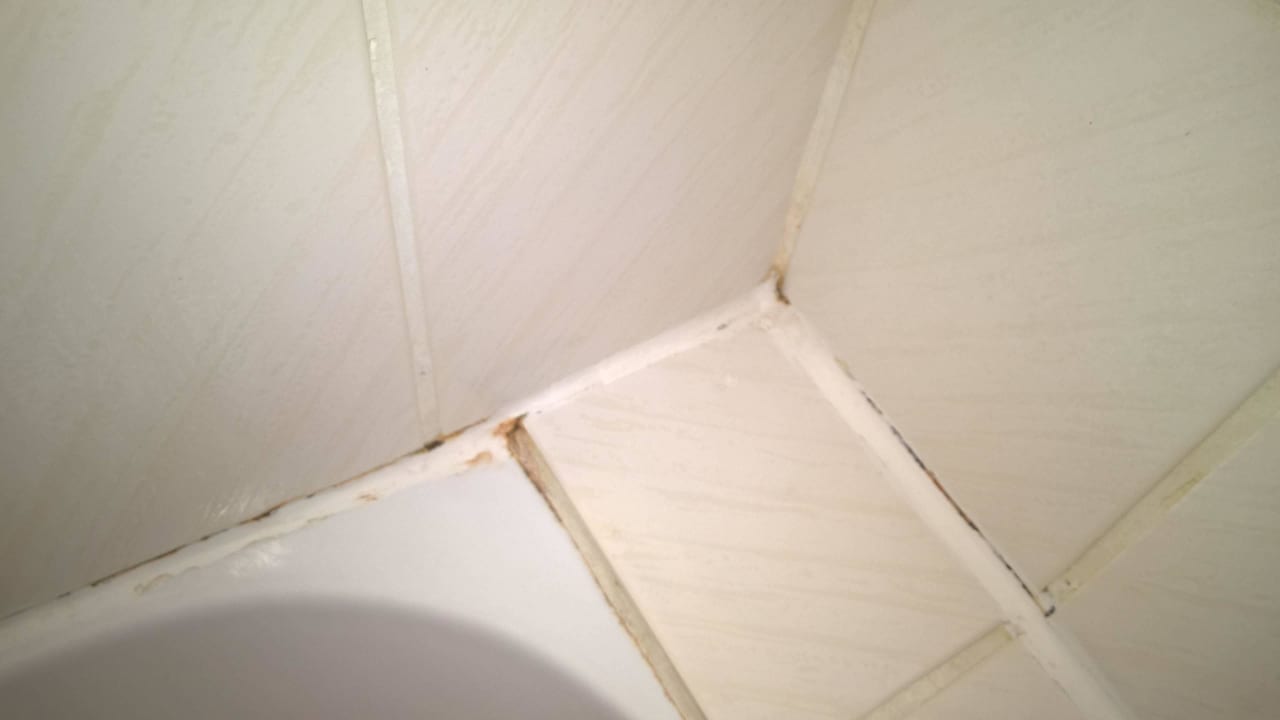 Verdreckte Dusche Hotel Silberne Rose