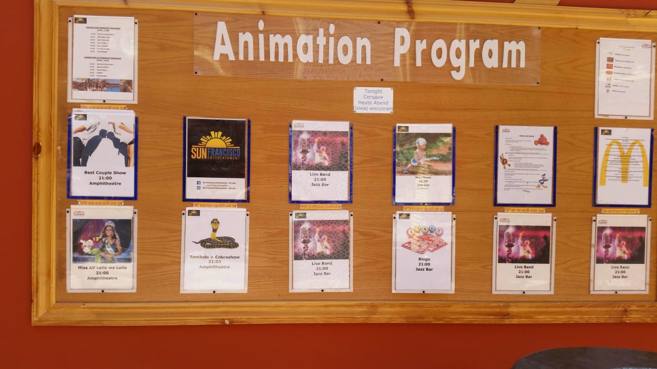 Animationsprogramm Pickalbatros Alf Leila Wa Leila Resort - Neverland Hurghada