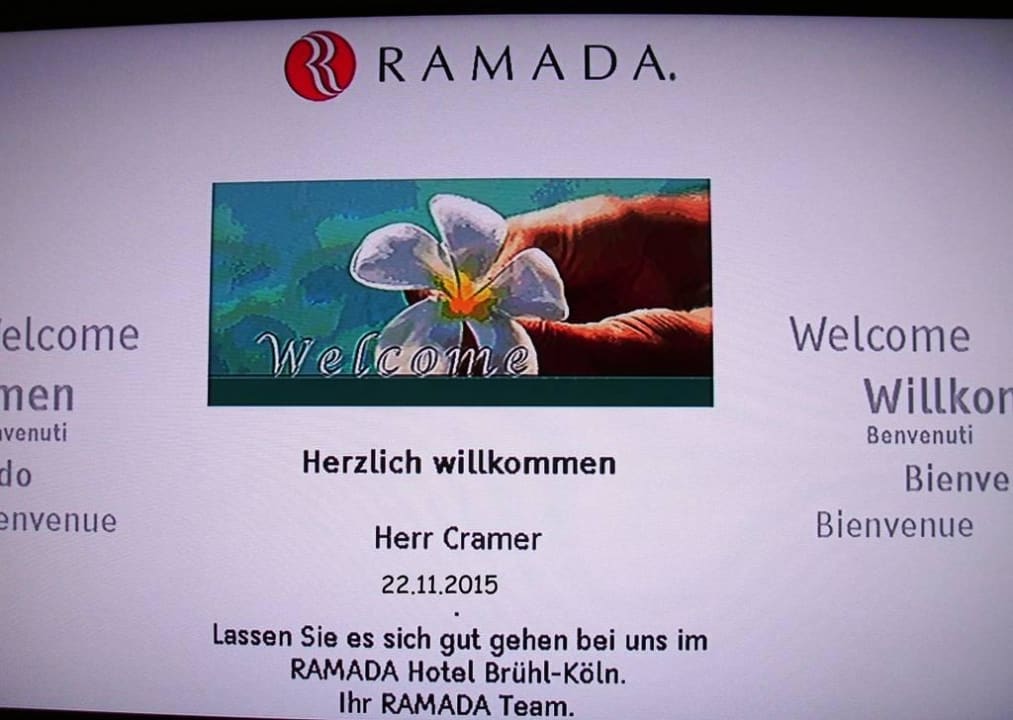 Sehr netter Empfang H+ Hotel Köln Brühl