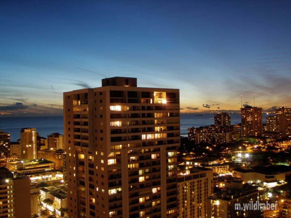 Ausblick aus dem 41. St. Hotel Aqua Island Colony
