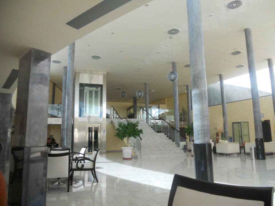 Teil der Rezeption  Hotel Las Costas
