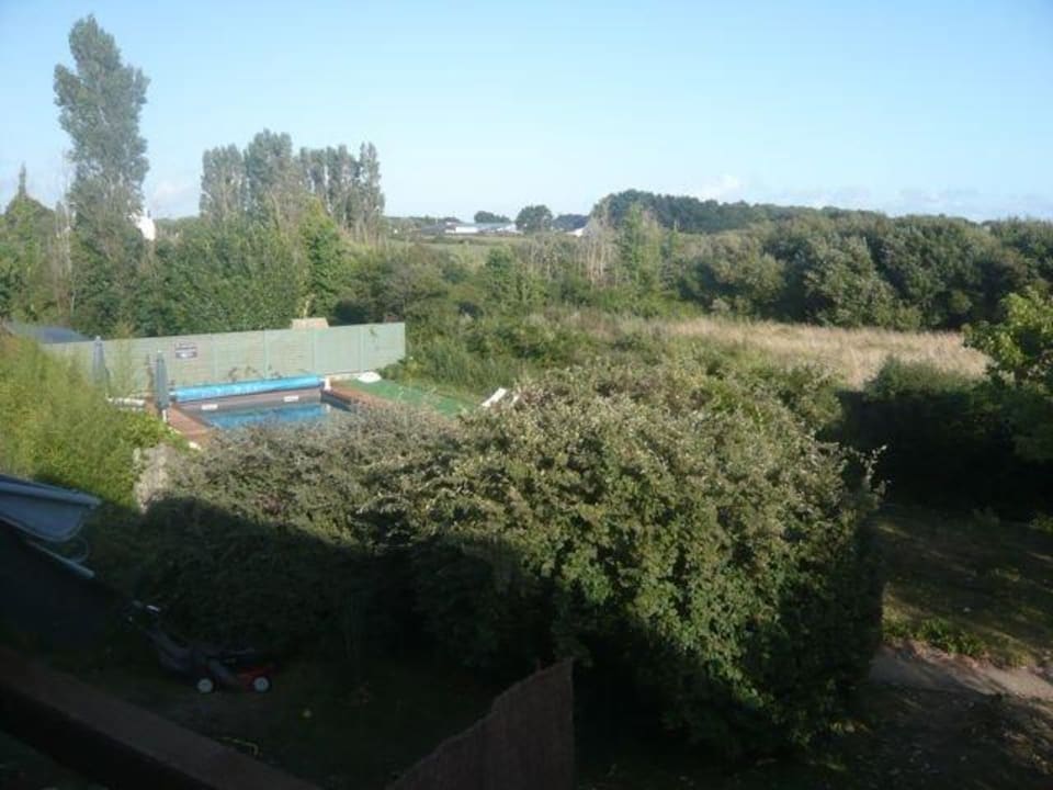 Blick aus unserem Fenster Hotel Carnac Lodge