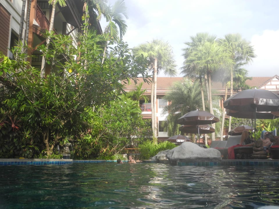 Blick vom Wasser aus Kata Palm Resort & Spa