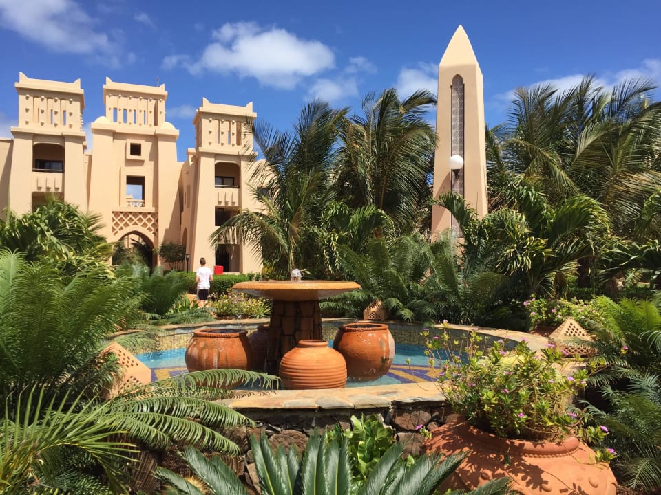 Gepflegte Gartenanlage Hotel Riu Touareg