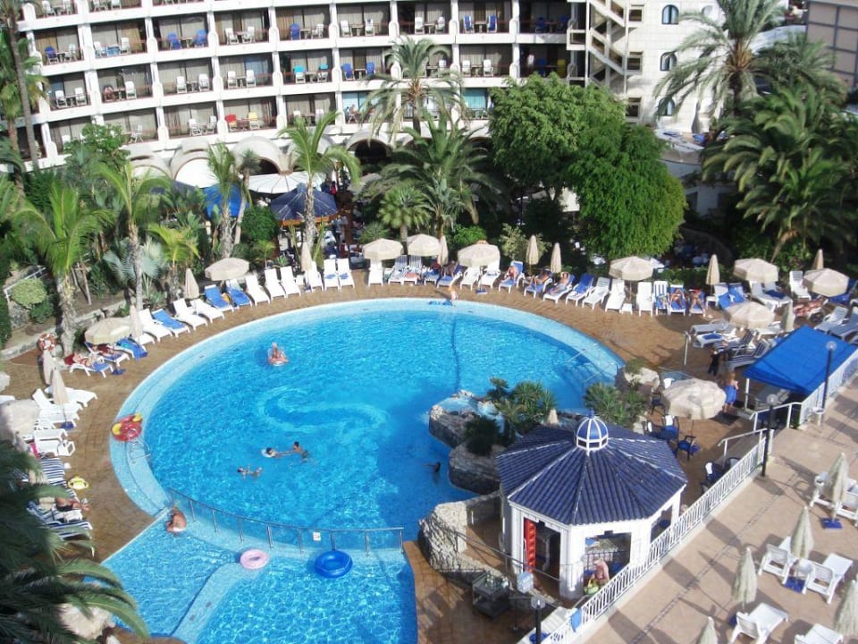 Poolbereich Seaside Hotel Sandy Beach