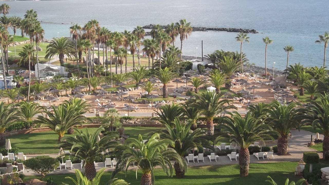 Blick vom 6. Stock Hotel Riu Palace Tenerife