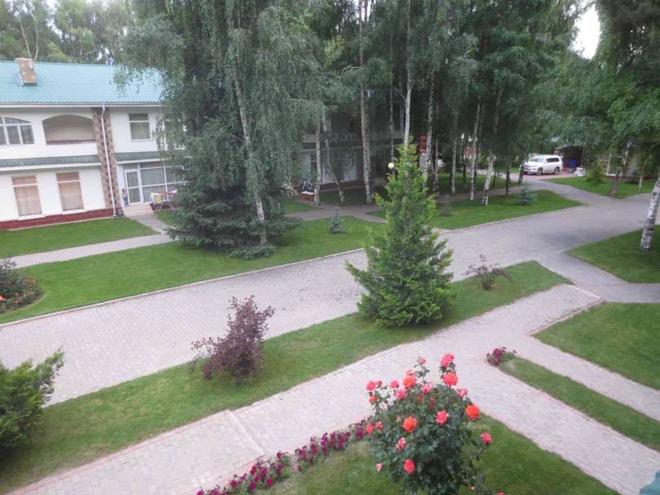 Vom Balkon nach rechts Raduga Resort Center