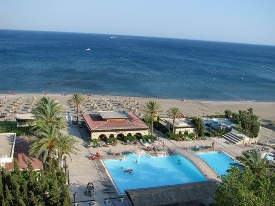 Super Ausblick vom Hotel aus  Olympos Beach Hotel