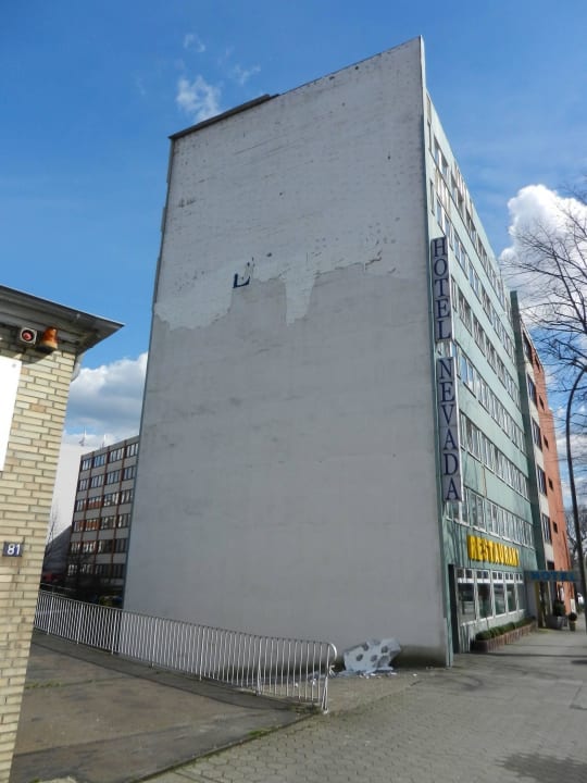 Aussenbereich Hotel Nevada Hamburg