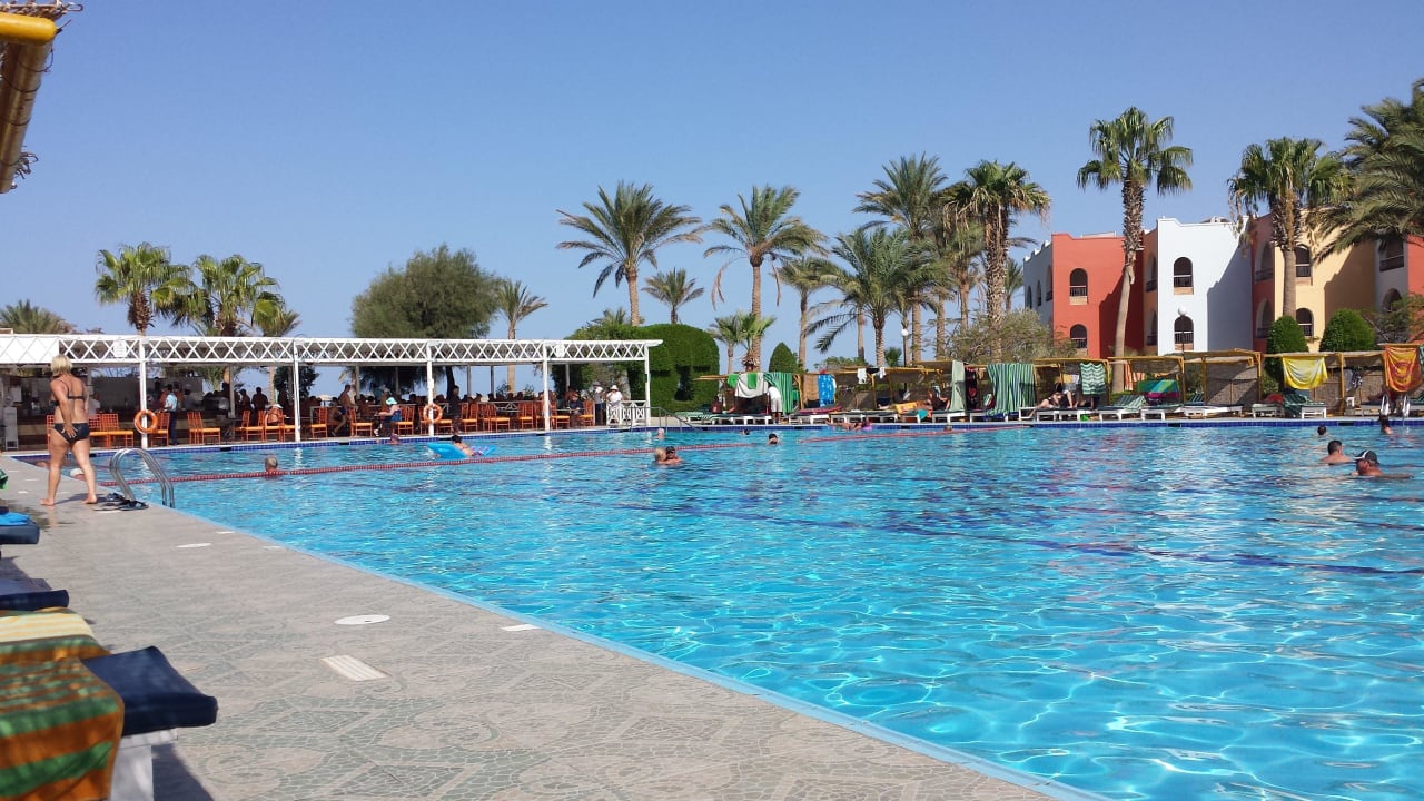 Der Hotelpool Arabia Azur Resort