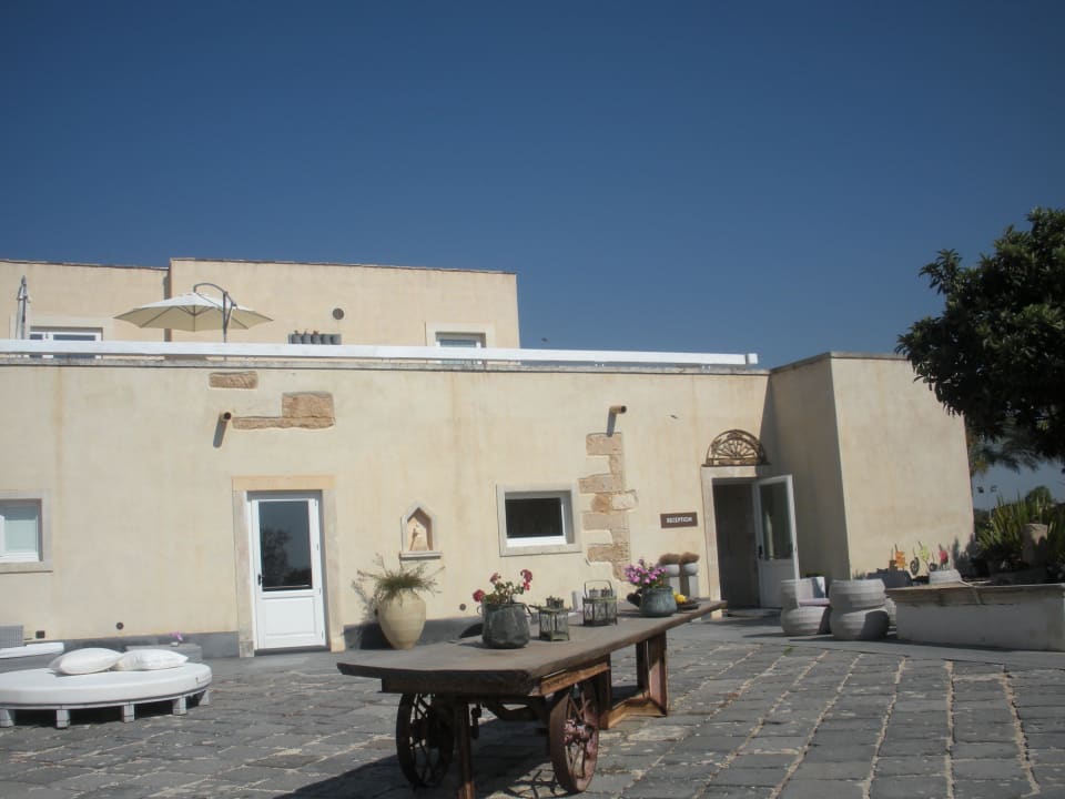 Eingangsbereich/Innenhof Hotel Borgo Pantano