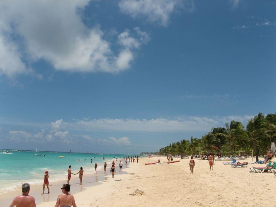 Strand vor dem Hotel Hotel Riu Palace Punta Cana