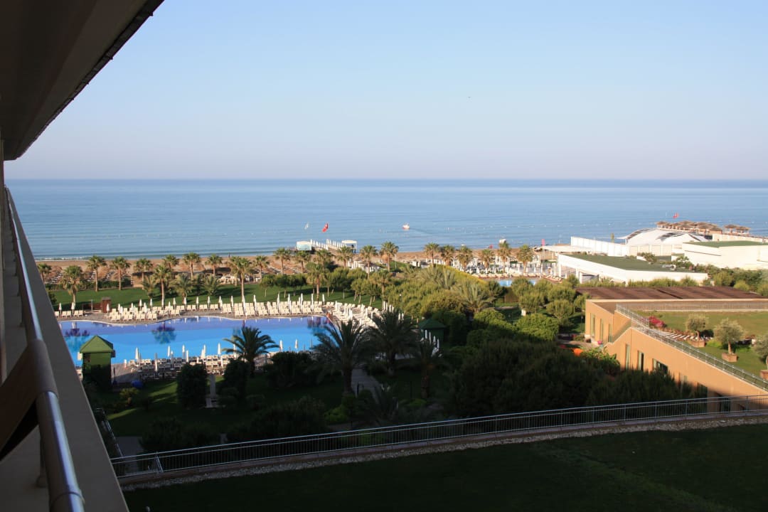 Blick vom Balkon Voyage Belek Golf & Spa