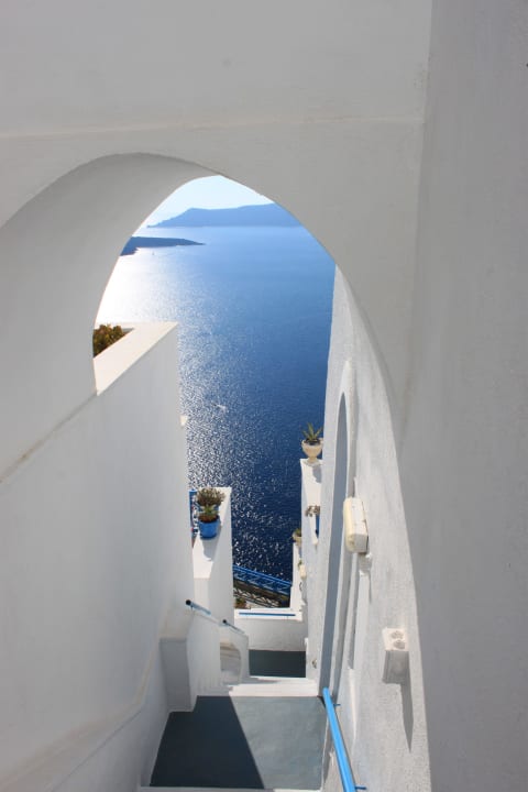 Treppe zum Zimmer Scirocco Apartments