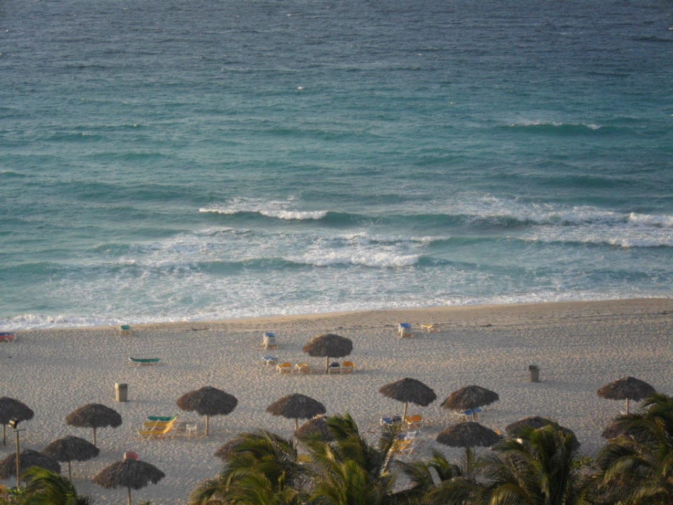 Ausblick vom Balkon genug Liegen allerdings alt Hotel Puntarena Playa Caleta