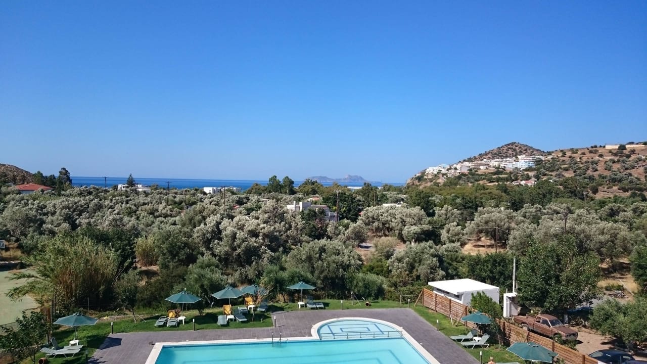 Ausblick vom Balkon Paralos The Maxine