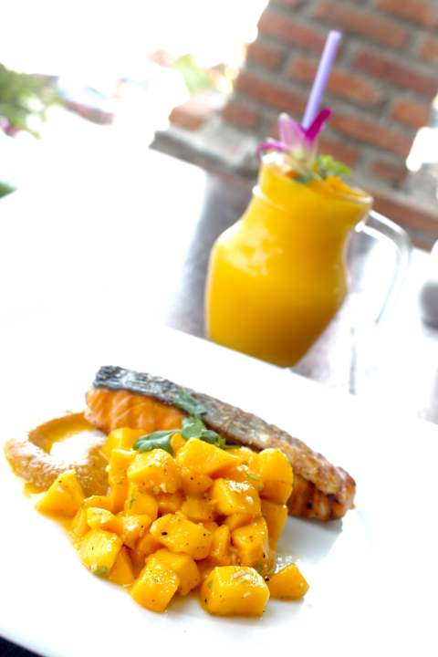 Mango Dishes @ the Ocean Front Restaurant Laksasubha Hua Hin