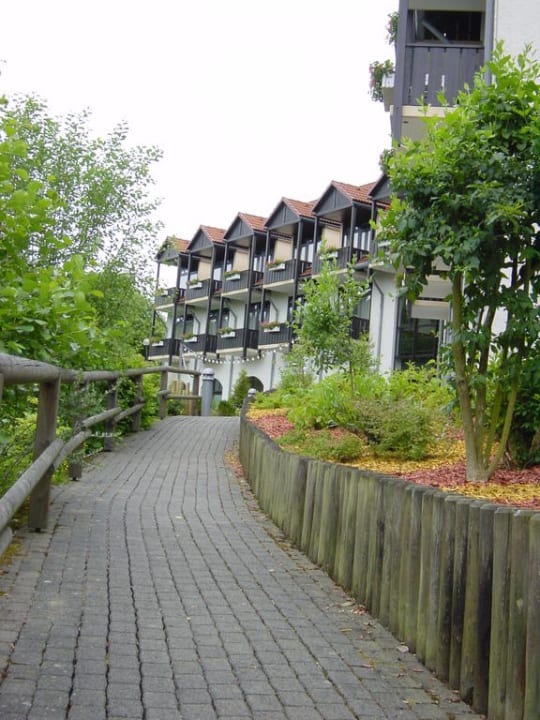 Aufgang vom See zum Hotel Göbel's Seehotel Diemelsee