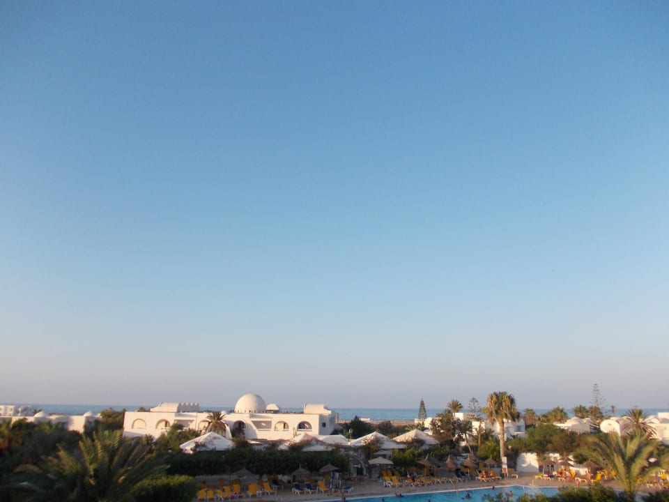 Blick vom Balkon Djerba Aqua Resort