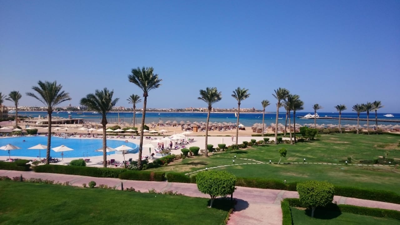 Ausblick Cleopatra Luxury Resort Makadi Bay