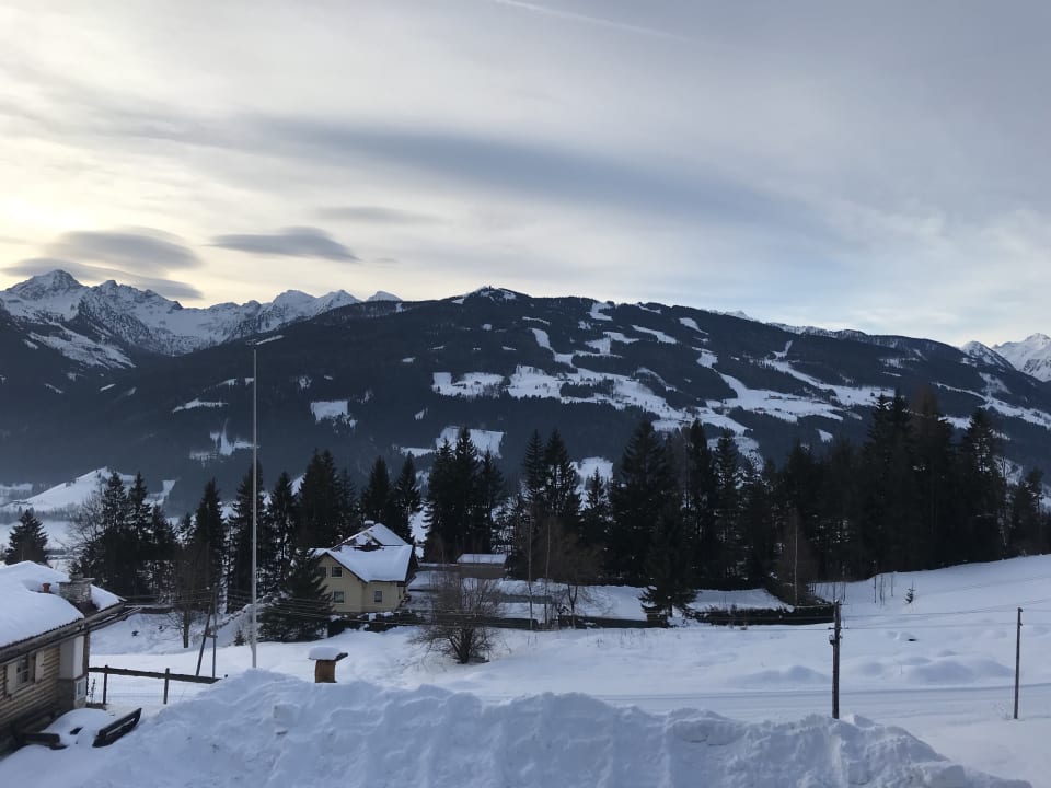 Aussicht vom balkon aus 1 Schlafzimmer und Küche Apartment zum Rössl