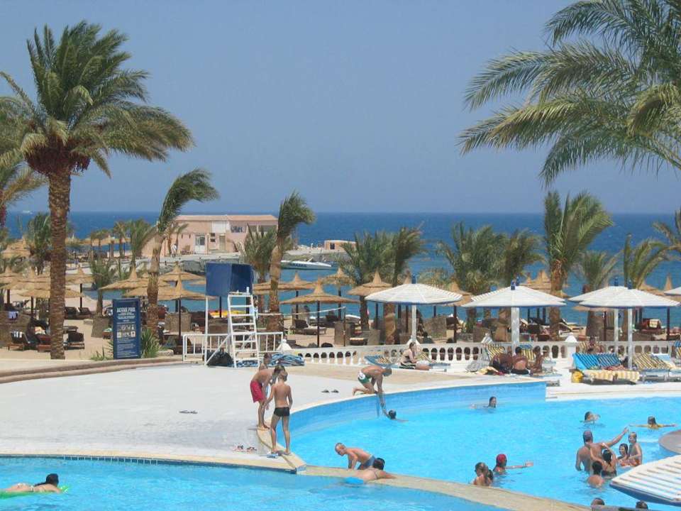 Restaurant-Balkon Beach Albatros Resort