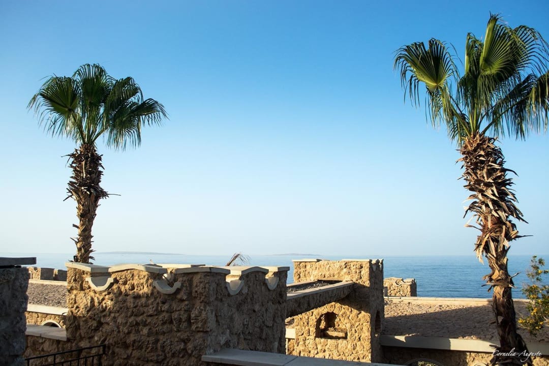 Wunderschöner Ausblick von der Terrasse aus Pickalbatros Citadel Resort