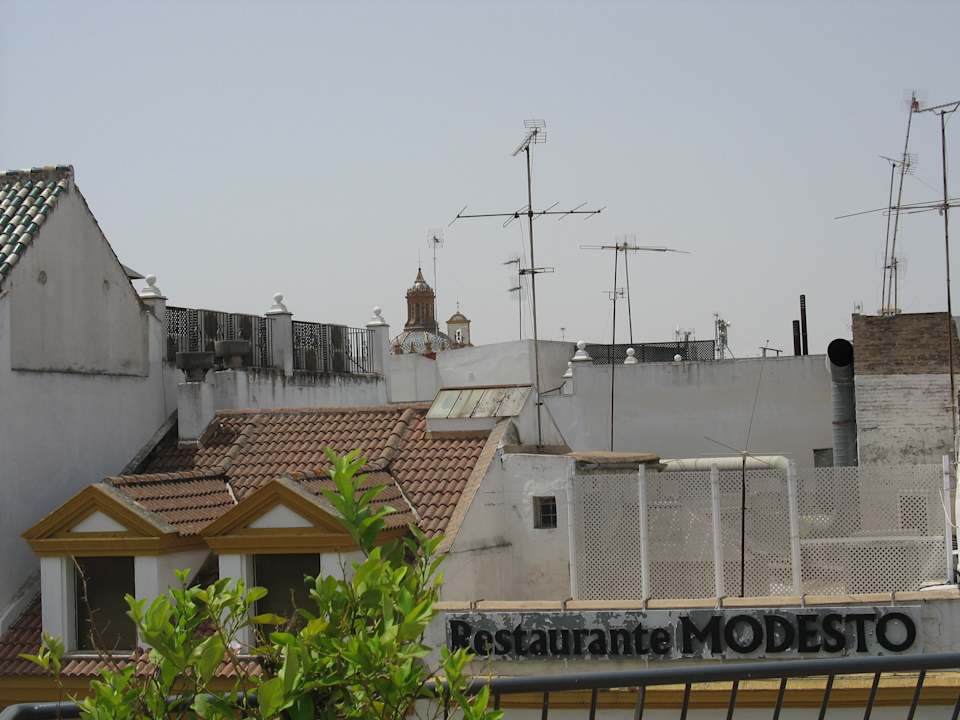 Von der Dachterrasse Hotel Dona Manuela