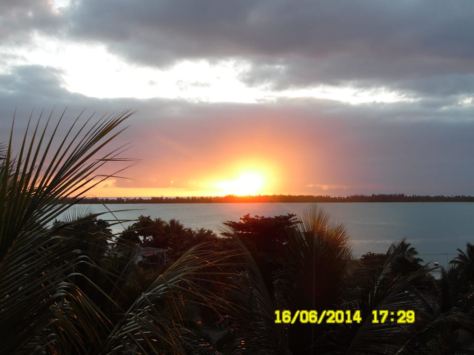 Sonnenuntergang Villa Seewoo