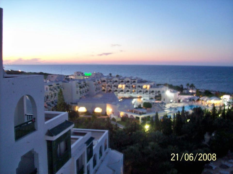 Blick vom Zimmer Hotel Marhaba Palace