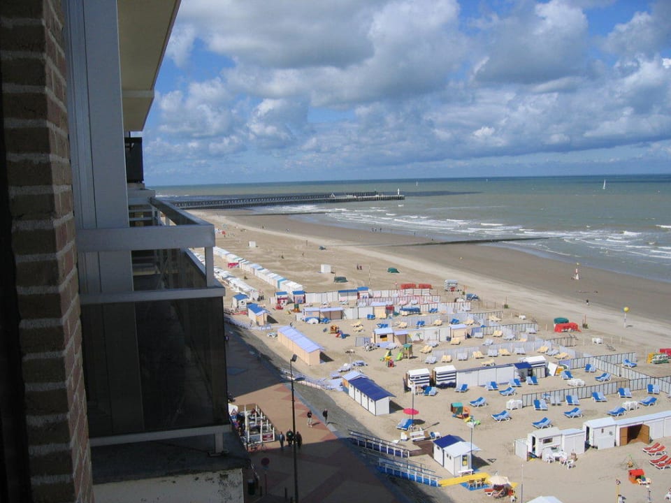 Blick aus dem Zimmer des Hotel Helios nach Süden Hotel Helios