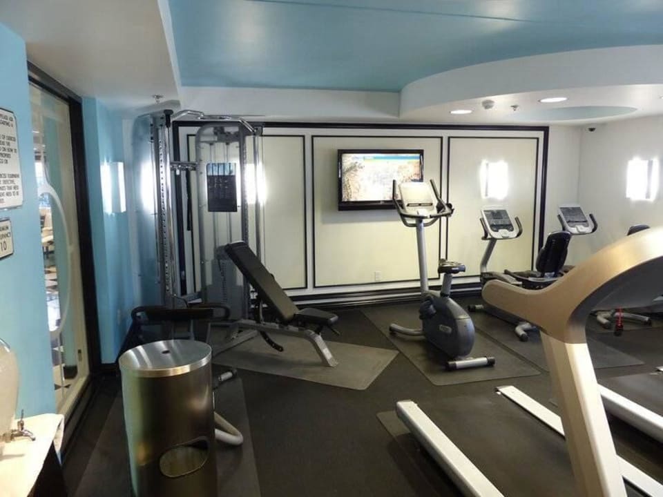 Fitnessraum Hotel El Cortez