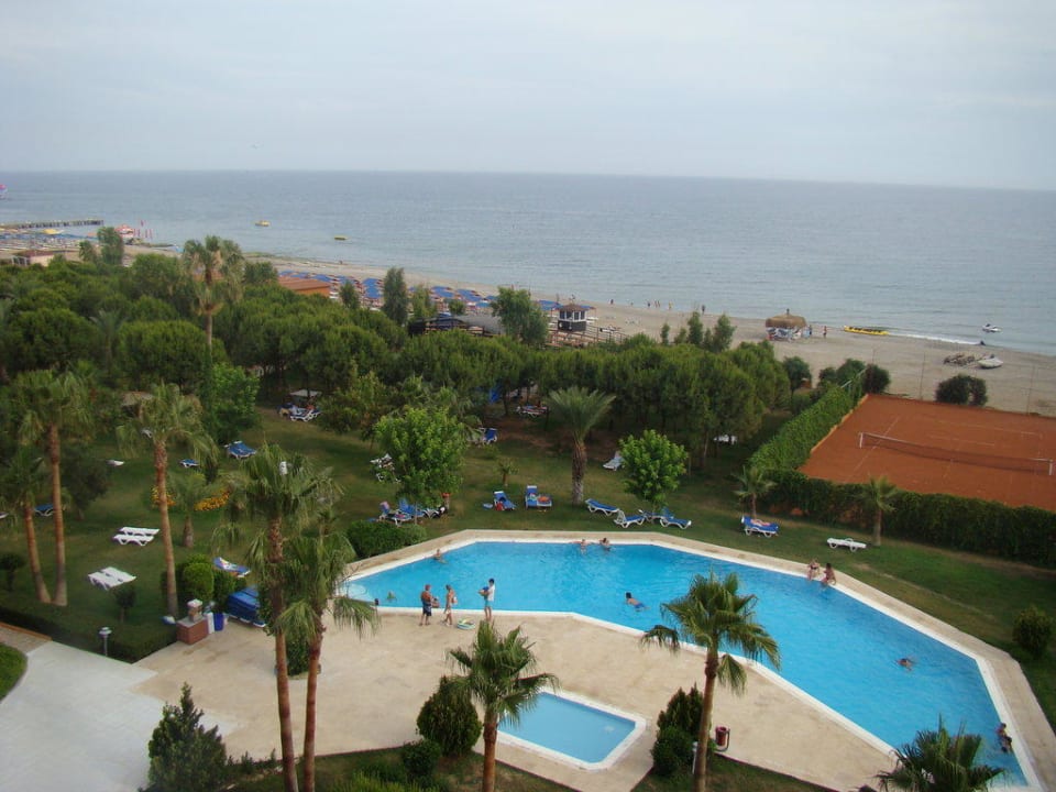 Widok z pokoju Club Turtas Beach Hotel