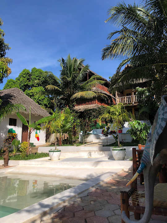 Gartenanlage Kingstone lodge zanzibar