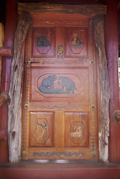 Eingangstür zum Tent Royal Mara Safari Lodge