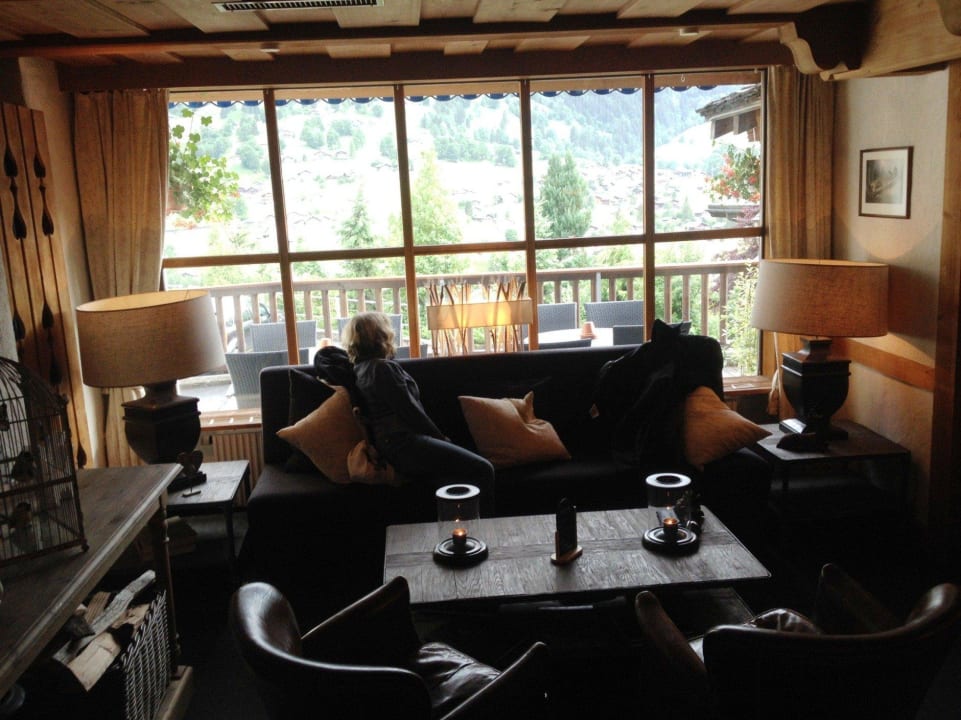 Lobby Jungfrau Lodge, Swiss Mountain Hotel