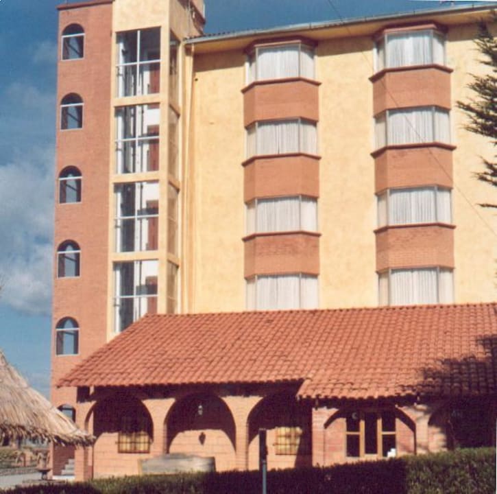 der neue Zimmertrakt des Hotels Inca Utama Hotel